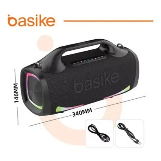 Imagem de Caixa De Som Bluetooth Portátil Basike BA-RAD035 - 100W 24000mAh