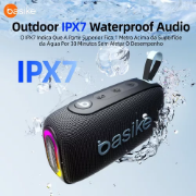 Imagem de Caixa De Som Bluetooth Portátil Basike BA-RAD135 - 30W 3600mAh