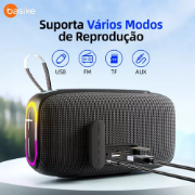 Imagem de Caixa De Som Bluetooth Portátil Basike BA-RAD135 - 30W 3600mAh