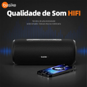 Imagem de Caixa De Som Bluetooth Portátil Basike BA-RAD023 - 50W 2200mAh