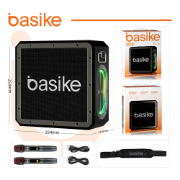 Imagem de Caixa De Som Bluetooth Portátil Basik Ba-RAD062 - 160W 24000mAh