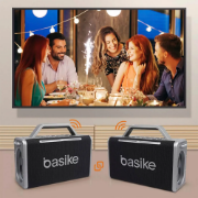 Imagem de Caixa De Som Bluetooth Portátil Basik BA-RAD063 - 160W 24000mAh