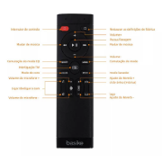 Imagem de Caixa De Som Bluetooth Portátil Basik BA-RAD063 - 160W 24000mAh